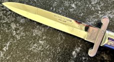 Rizzuto Estileto Milano Japan Swing Guard Switchblade Knife, Unused 