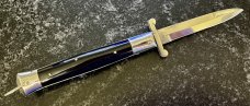 Rizzuto Estileto Milano Japan Swing Guard Switchblade Knife, Unused 