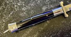 Rizzuto Estileto Milano Japan Swing Guard Switchblade Knife, Unused 