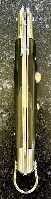 Rizzuto Estileto Milano Japan Swing Guard Switchblade Knife, Unused 