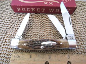 Case XX 1980  Brown Bone Stockman Pattern # 63032 