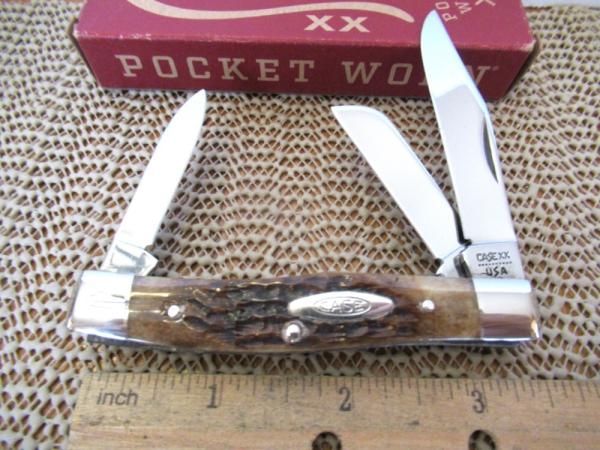 Case XX 1980 Brown Bone Stockman Pattern # 63032 Case XX 1980 Brown Bone Stockman Pattern # 63032
