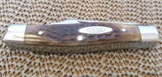 Case XX 1980  Brown Bone Stockman Pattern # 63032 