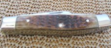 Case XX 1980  Brown Bone Stockman Pattern # 63032 