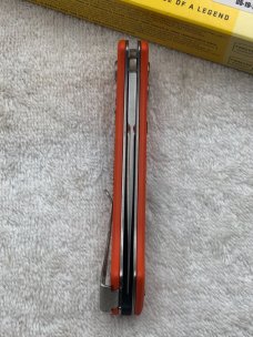Buck Impact Push Button Auto Knife 0898ORS Sliding Safety Lock NIB Made In USA Discontinued