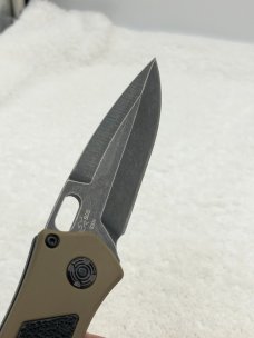 Buck Impact Push Button Auto Knife 0898BRS Sliding Safety Lock New In Box Made In USA Discontinued