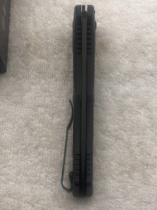 Benchmade Prototype 9071BK Claymore Push Button Auto Integrated Safety New In Box Made In USA 