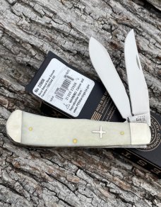 CASE XX ** SFO 2022 NATURAL SMOOTH BONE CROSS SHIELD PANAMA TRAPPER