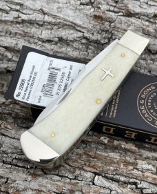 CASE XX ** SFO 2022 NATURAL SMOOTH BONE CROSS SHIELD PANAMA TRAPPER