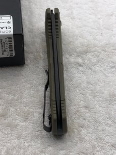 Benchmade Prototype 9071BK-1 Claymore Push Button Auto Integrated Safety New In Box Made In USA