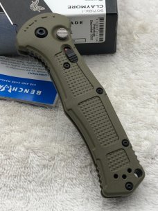 Benchmade Prototype 9071BK-1 Claymore Push Button Auto Integrated Safety New In Box Made In USA