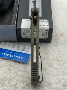 Benchmade Prototype 9071BK-1 Claymore Push Button Auto Integrated Safety New In Box Made In USA