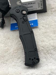 Benchmade Prototype 9071SBK Claymore Push Button Auto With Integrated Safety New In Box Made In USA
