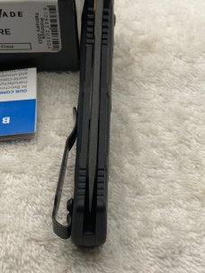 Benchmade Prototype 9071SBK Claymore Push Button Auto With Integrated Safety New In Box Made In USA