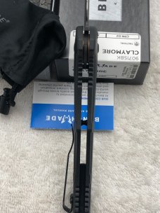 Benchmade Prototype 9071SBK Claymore Push Button Auto With Integrated Safety New In Box Made In USA