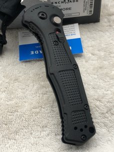Benchmade Prototype 9071SBK Claymore Push Button Auto With Integrated Safety New In Box Made In USA