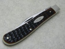 Case XX Stainless USA 2 Dot 1978 Delrin 61046 SSP Tested XX Razor Edge Slimline Trapper Knife