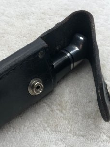 Vintage Buck Pre-1986 105 Pathfinder Fixed Blade Sheath Knife Made In USA