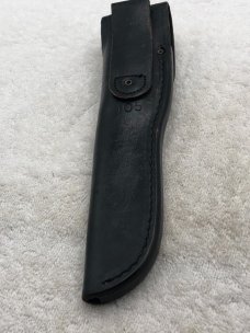 Vintage Buck Pre-1986 105 Pathfinder Fixed Blade Sheath Knife Made In USA