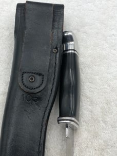 Vintage Buck Pre-1986 105 Pathfinder Fixed Blade Sheath Knife Made In USA