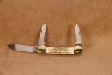 Hen & Rooster Canoe 3 Blade Deer Stag Handles BNIB