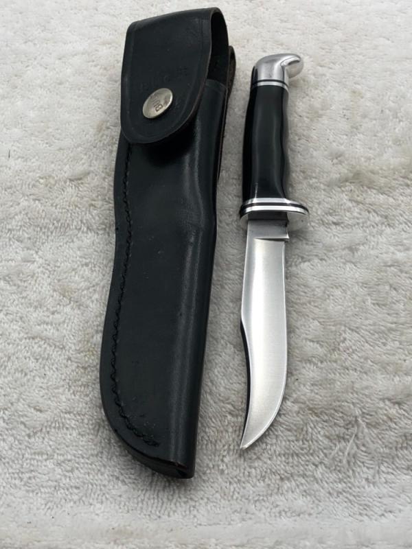 Vintage Buck Pre-1986 102 Woodsman Fixed Blade Sheath Knife Made In USA Vintage Buck Pre-1986 102 Woodsman Fixed Blade Sheath Knife Made In USA