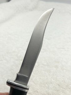 Vintage Buck Pre-1986 102 Woodsman Fixed Blade Sheath Knife Made In USA