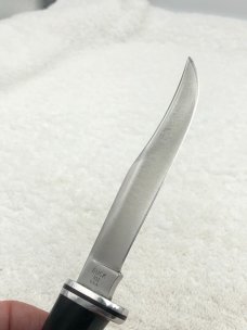 Vintage Buck Pre-1986 102 Woodsman Fixed Blade Sheath Knife Made In USA