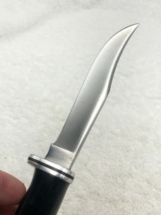 Vintage Buck Pre-1986 102 Woodsman Fixed Blade Sheath Knife Made In USA