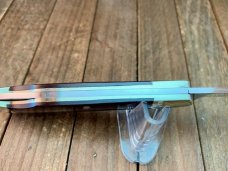 A.G.Russell Cartridge Lockback Burgundy Micarta Seki Japan Made 