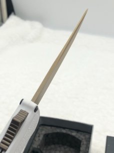 Benchmade Shootout 537OFE-02 Prototype Dual Action Out The Front Automatic Knife. NIB Made In USA