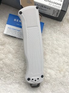 Benchmade Shootout 537OFE-02 Prototype Dual Action Out The Front Automatic Knife. NIB Made In USA