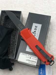 Benchmade Shootout 5370BK-04 Prototype Dual Action Out The Front Automatic Knife New In Box Made US