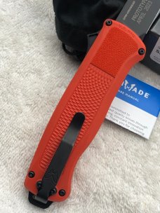 Benchmade Shootout 5370BK-04 Prototype Dual Action Out The Front Automatic Knife New In Box Made US