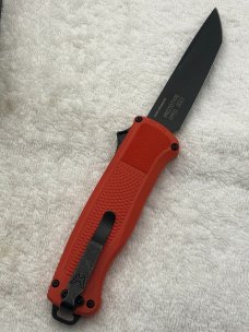 Benchmade Shootout 5370BK-04 Prototype Dual Action Out The Front Automatic Knife New In Box Made US