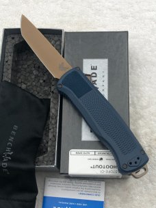 Benchmade Shootout 5370FE-01 Prototype Dual Action Out The front Auto Knife. New In Box Made In USA