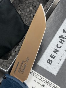 Benchmade Shootout 5370FE-01 Prototype Dual Action Out The front Auto Knife. New In Box Made In USA
