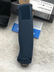 Benchmade Shootout 5370FE-01 Prototype Dual Action Out The front Auto Knife. New In Box Made In USA