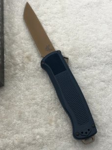 Benchmade Shootout 5370FE-01 Prototype Dual Action Out The front Auto Knife. New In Box Made In USA