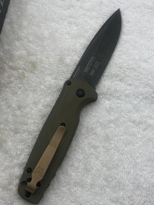 Benchmade 4300BK-02 CLA Composite Lite Auto Push Button Auto Knife Prototype NIB Made In USA