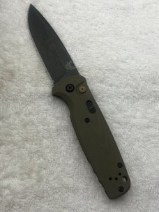 Benchmade 4300BK-02 CLA (Composite Lite Auto) Push Button Auto Knife Prototype NIB Made In USA