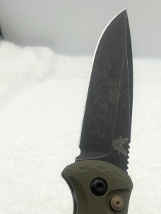 Benchmade 4300BK-02 CLA (Composite Lite Auto) Push Button Auto Knife Prototype NIB Made In USA