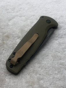 Benchmade 4300BK-02 CLA (Composite Lite Auto) Push Button Auto Knife Prototype NIB Made In USA