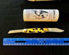 GREAT EASTERN GEC TIDIOUTE 291319 GRITS BUTTER MOLASSES STOCKYARD WHITTLER KNIFE
