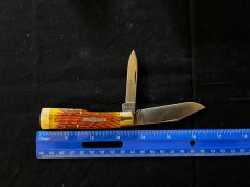 GREAT EASTERN GEC TIDIOUTE GOLDENROD JIGGED BONE BUFFALO JACK GUNSTOCK KNIFE
