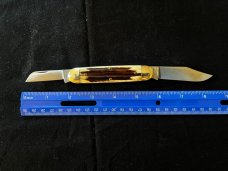 Great Eastern Cutlery GEC TIDIOUTE 351217 Churchill Equal End Jack Cougar Clawed Bone #35