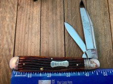 Queen City Cutlery Classics English Jack Amber Winterbottom Bone