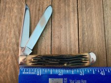 Queen Cutlery Mini Trapper #51DB Dan Burke Winterbottom Bone