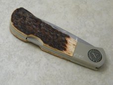 Gerber Portland, OR 97223 USA Bone 1986 NKCA Lockback Knife 