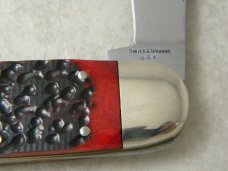 Smith & Wesson USA Stewart Taylor Bone 1997 NKCA Club Elephant Toe Knife 